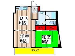 福田ビルの物件間取画像